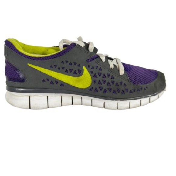 Nike Women’s Free Run Shoes Size 8.5 Athletic Running Sneakers Gray Purple 2010 - Picture 2 of 11